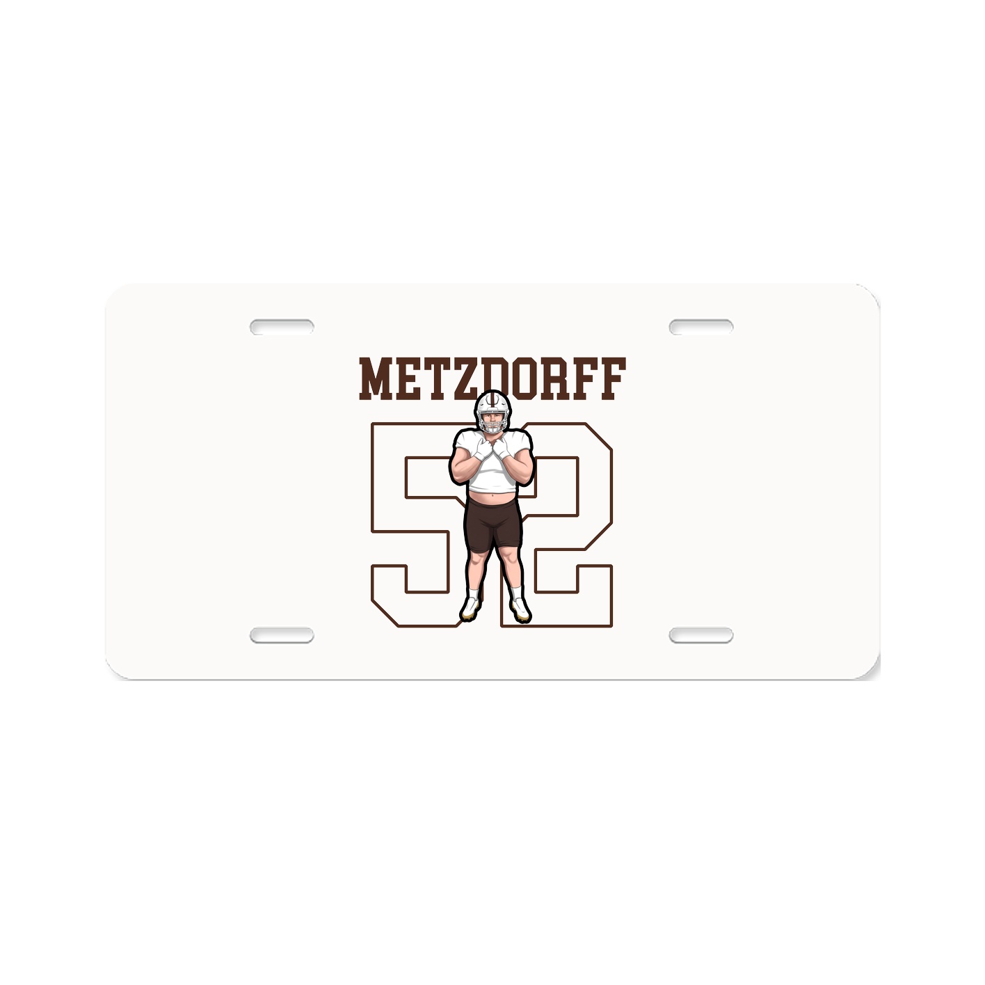 Aluminum License Plate