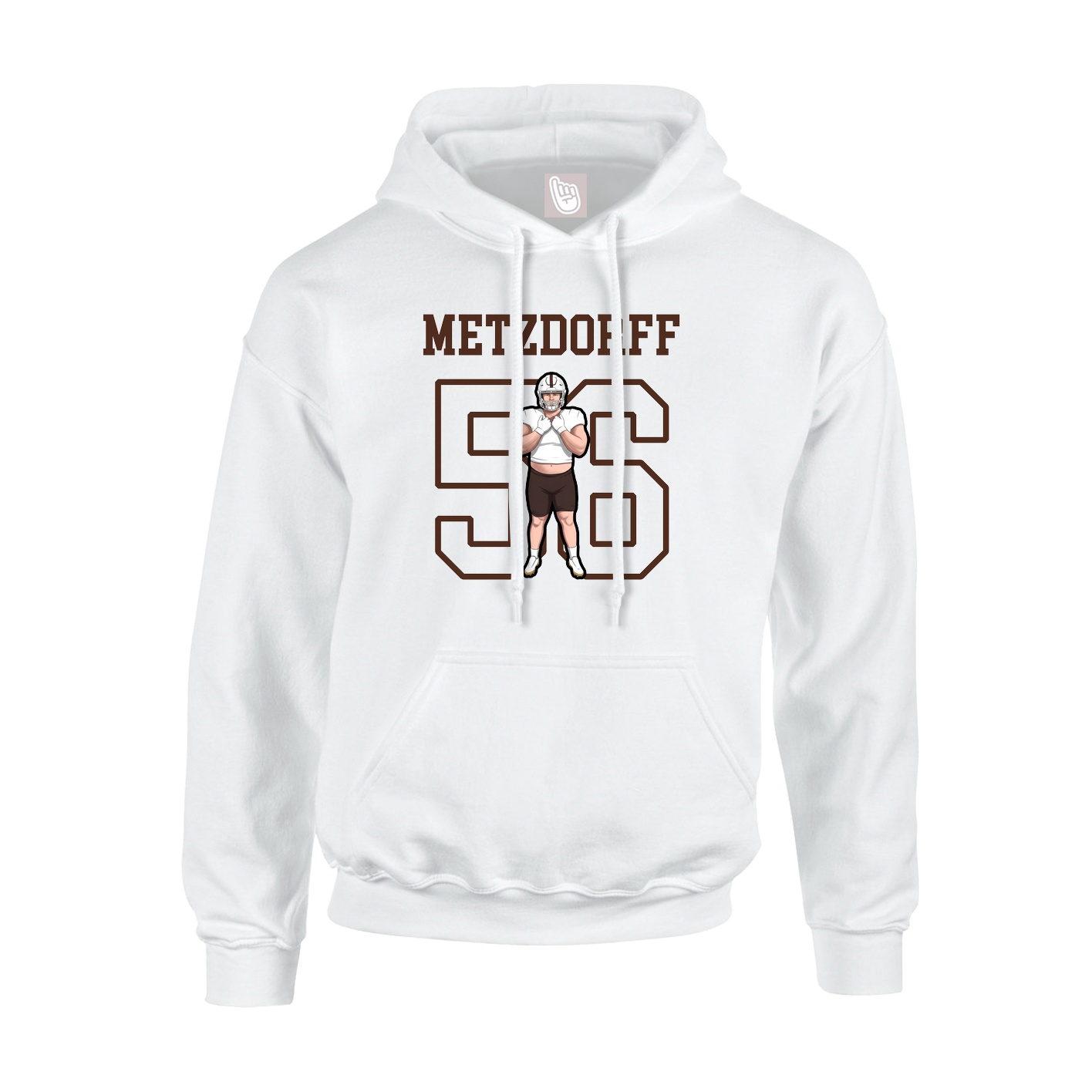 Youth Hoodie — Shirsey in White