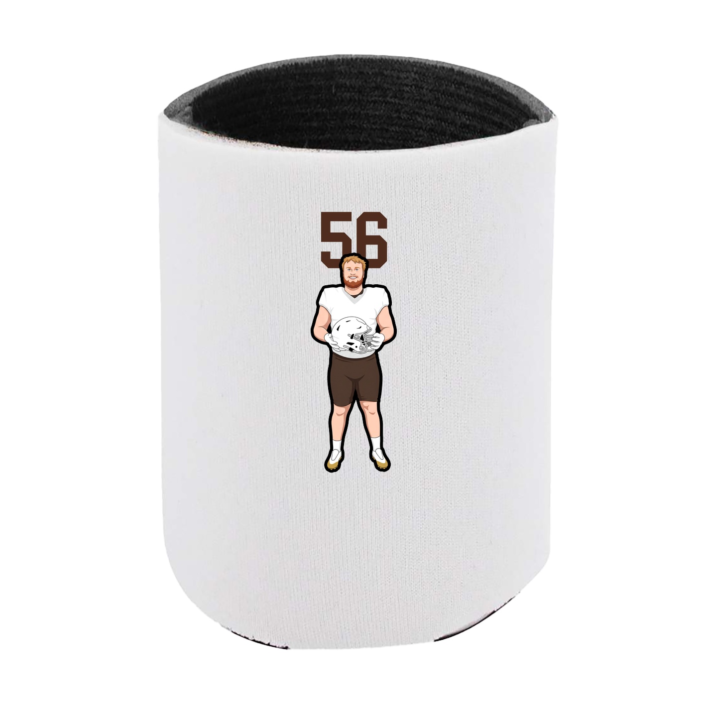 Can Holder — Number Top in White