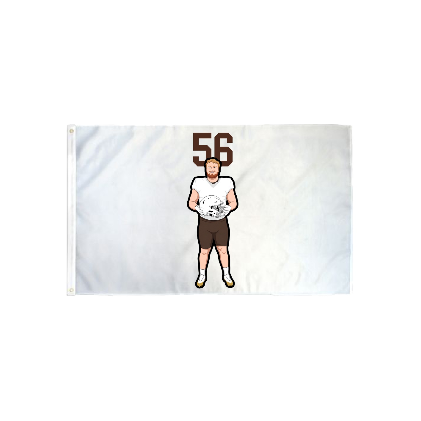 3x5 Flag — Number Top in Classic
