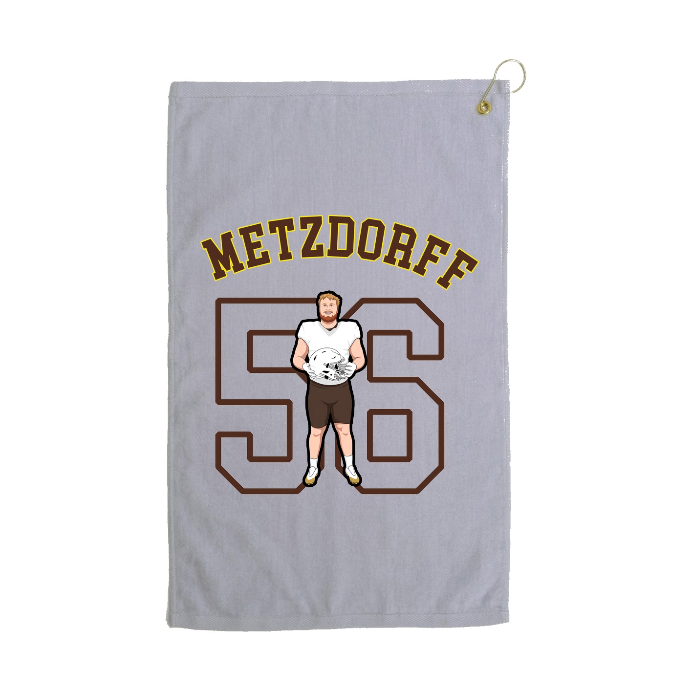 Golf Towel — Shirsey Arch in Grey