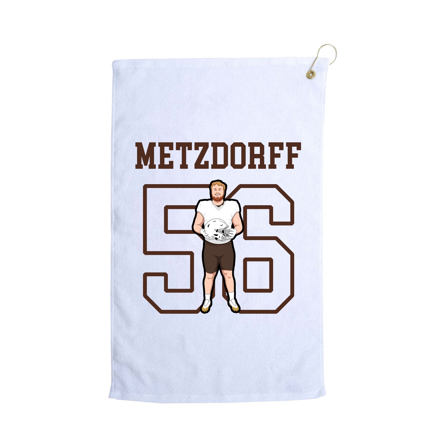 Golf Towel — Shirsey in White