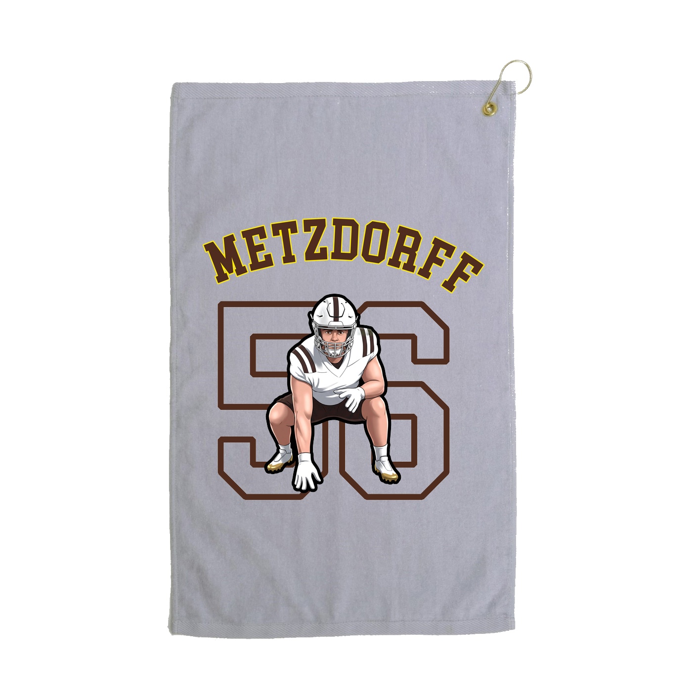 Golf Towel — Shirsey Arch in Grey