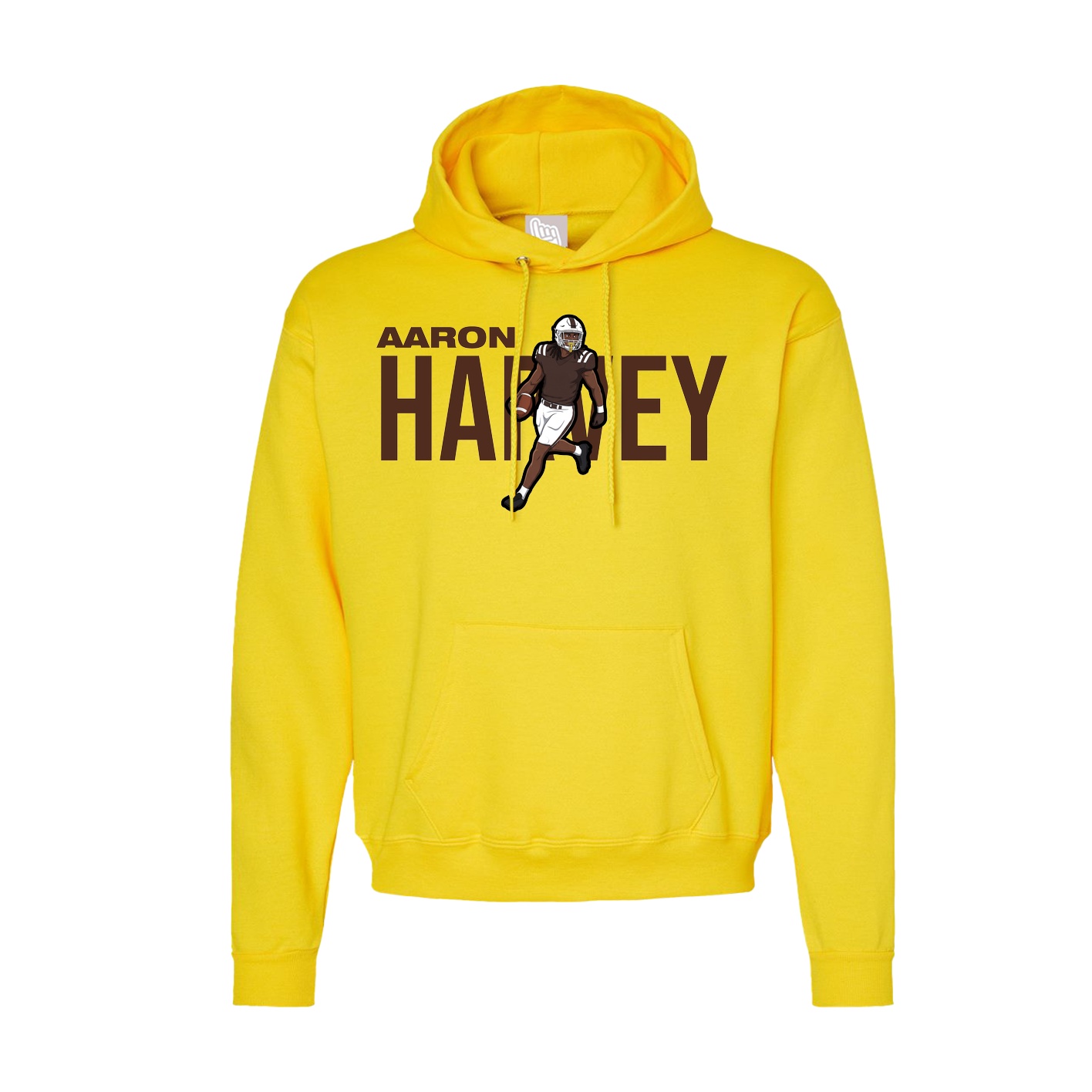 Hoodie — Player Name in Yellow