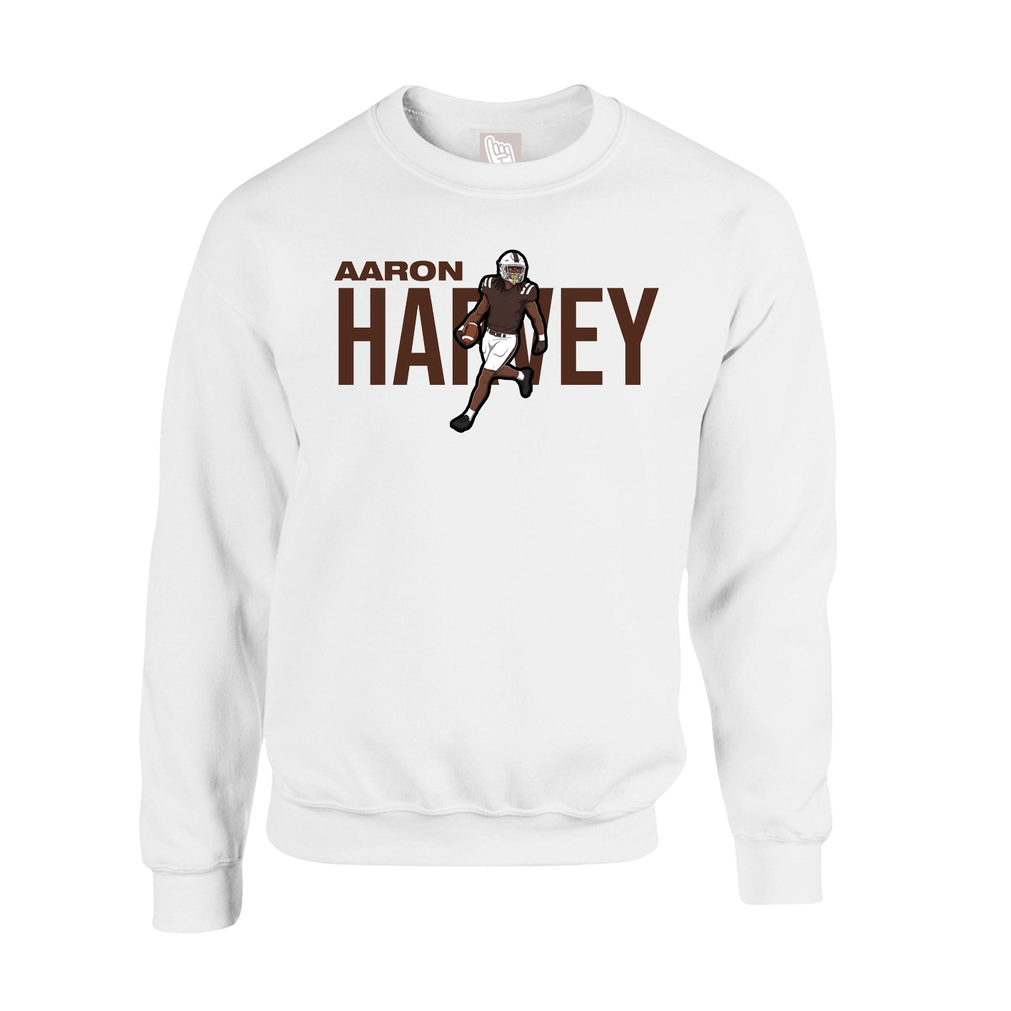 Fleece Crew — Player Name in White