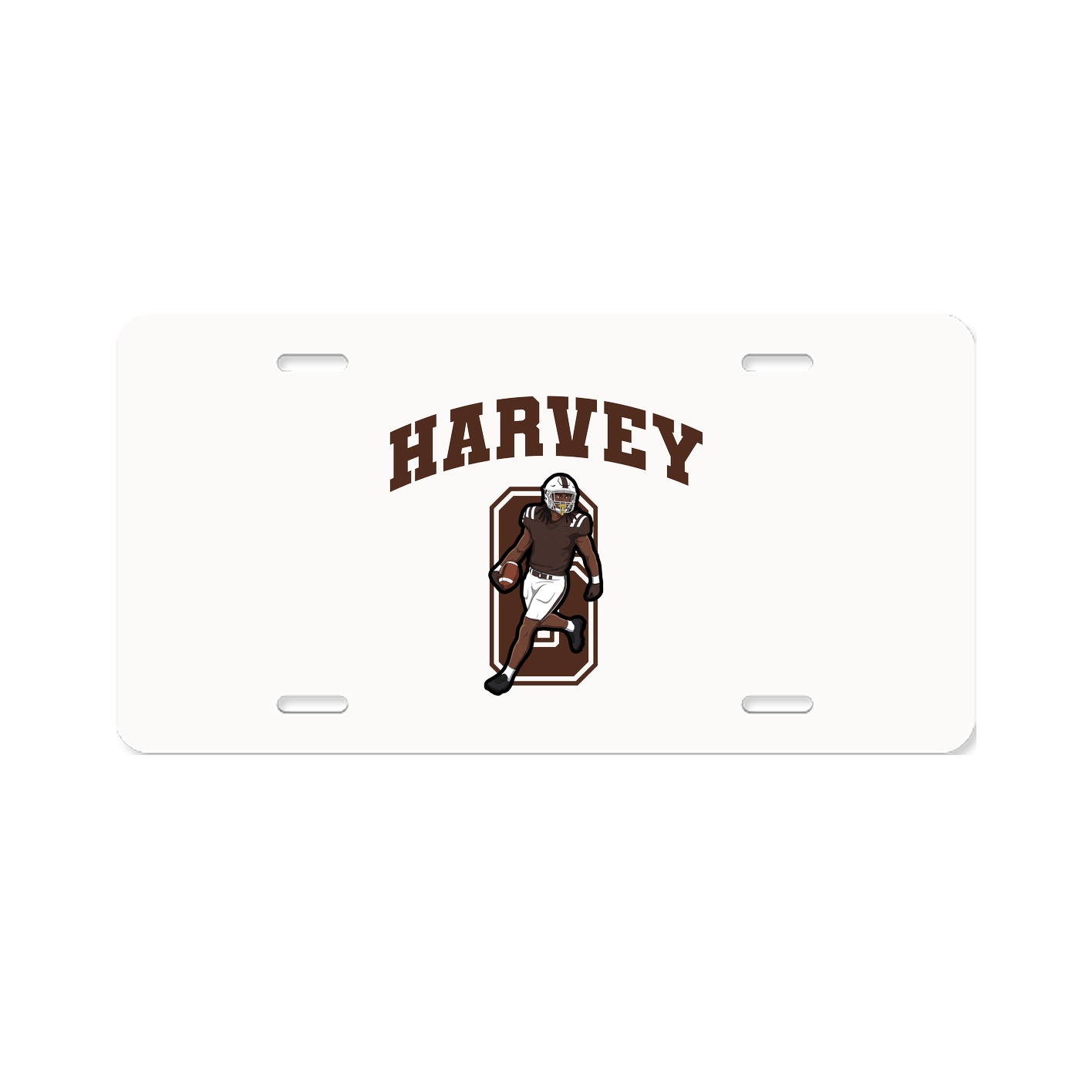 License Plate — Number in Classic