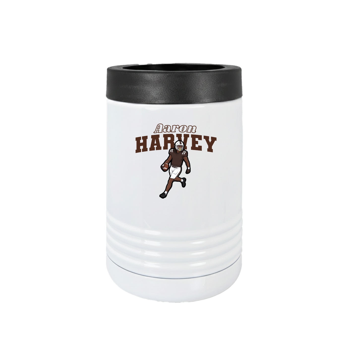 Beverage Holder — Name Arch in White