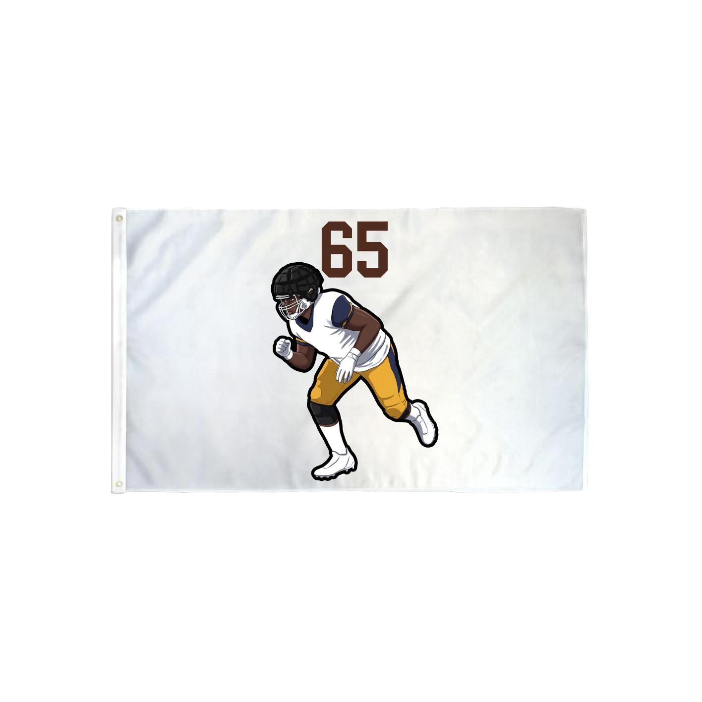 3x5 Flag — Number Top in Classic