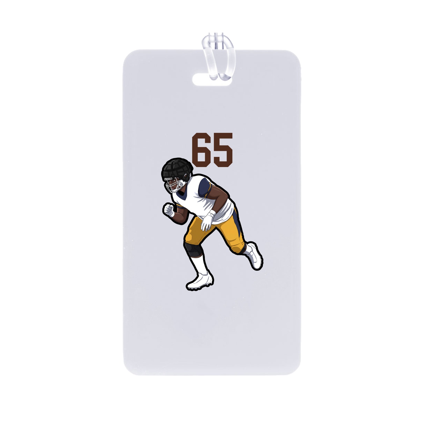 Bag Tag — Number Top in Classic