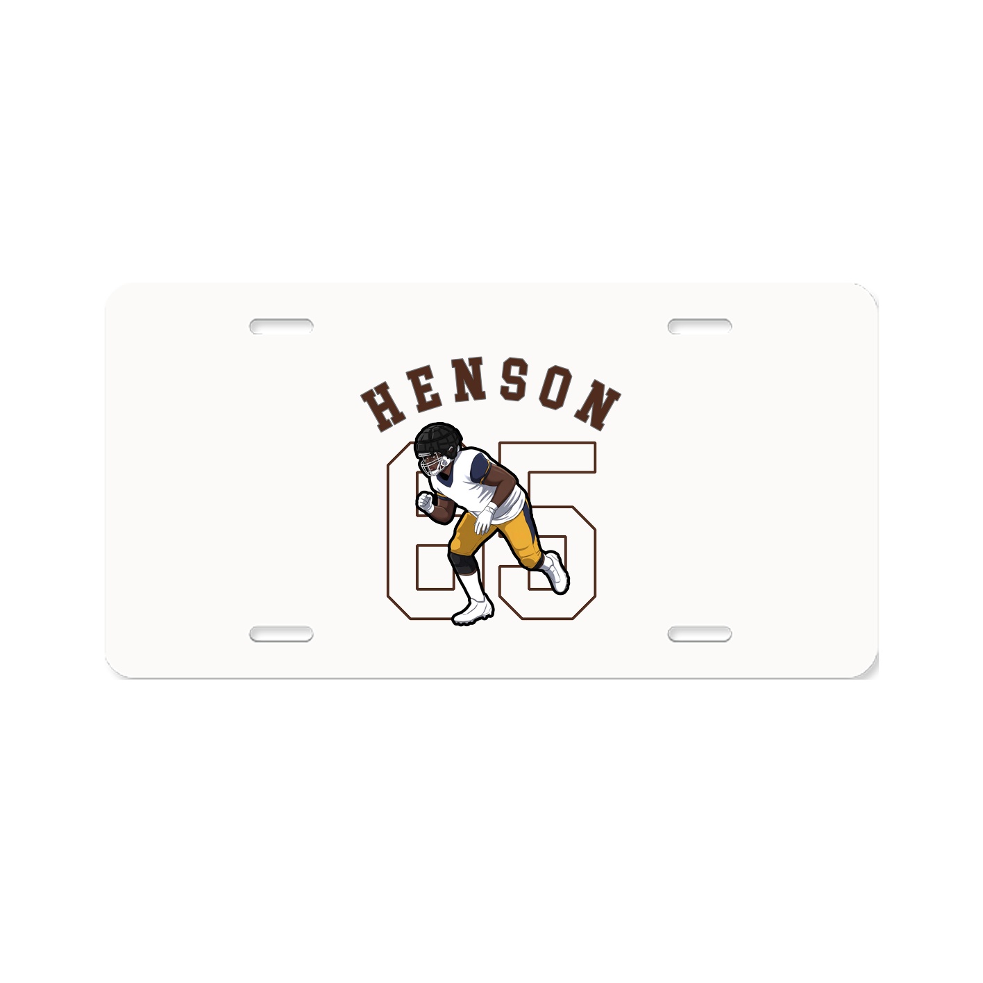 License Plate — Shirsey Arch in Classic