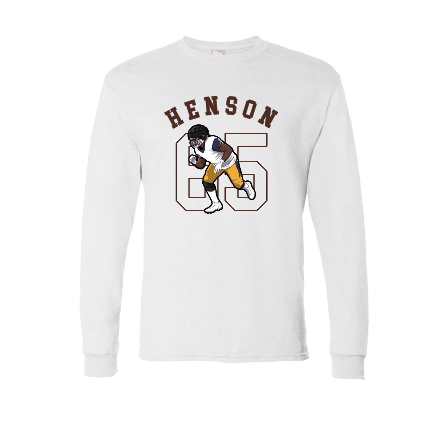 Long Sleeve Tee — Shirsey Arch in White
