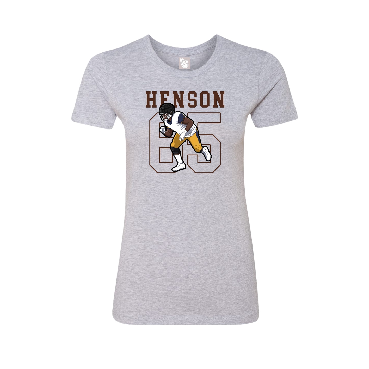 Fitted Women's Tee — Shirsey in Grey