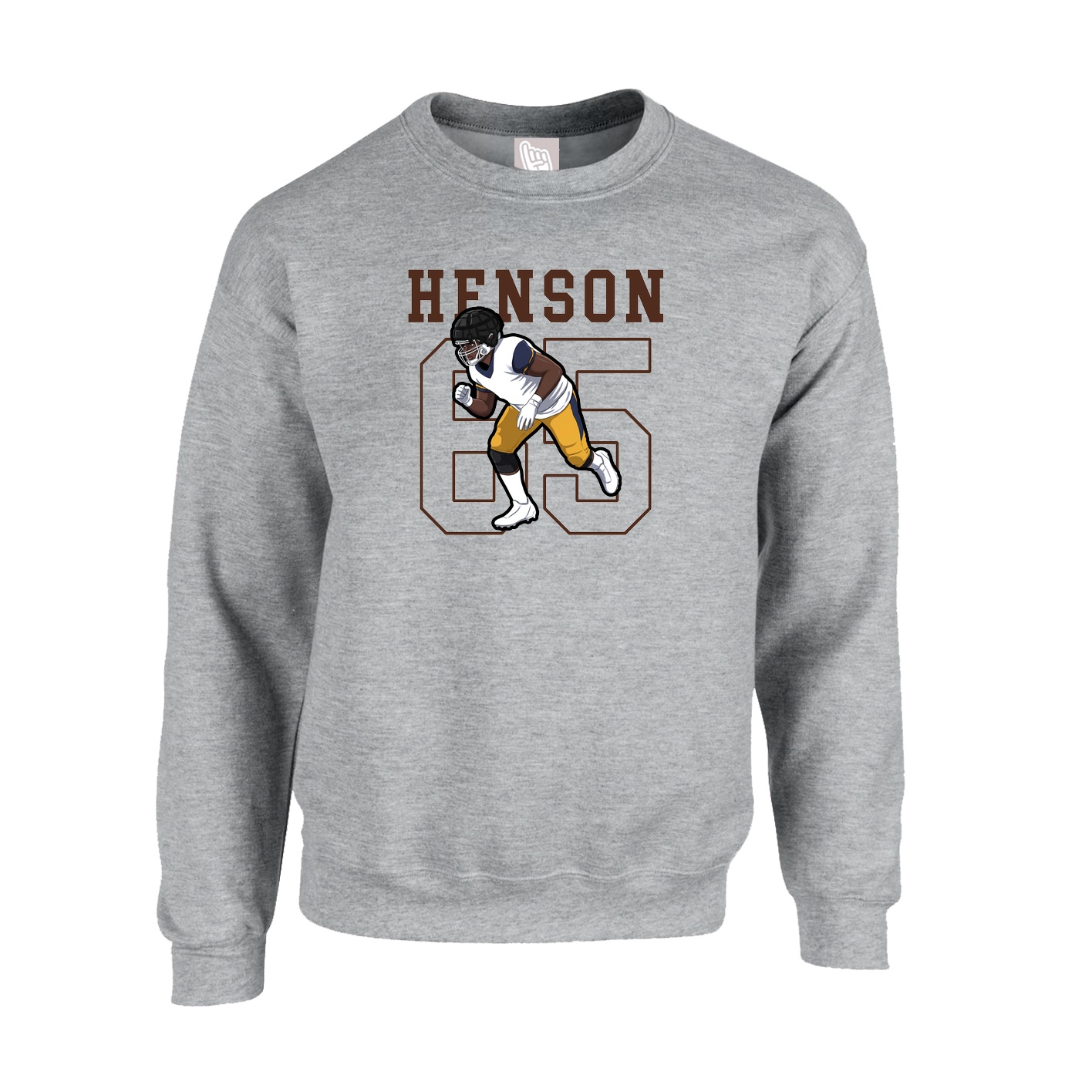 Fleece Crew — Shirsey in Grey
