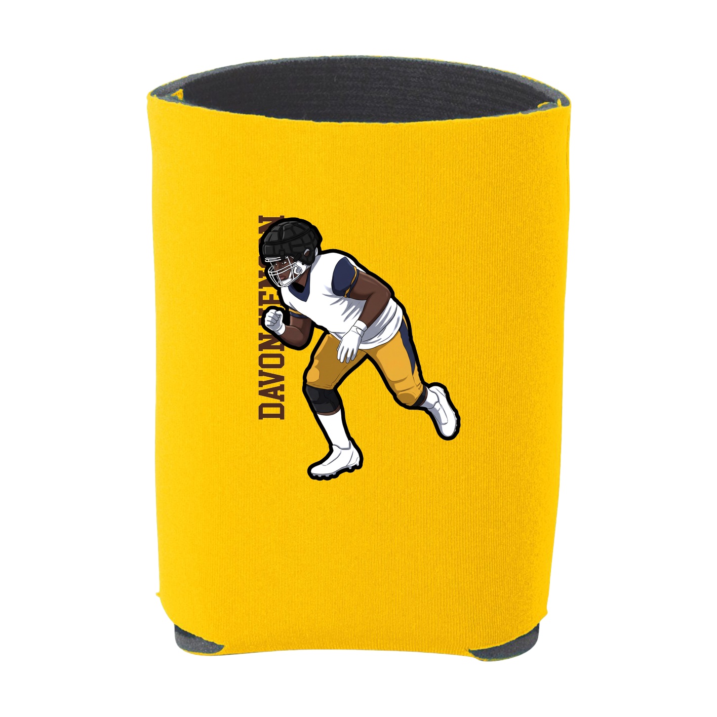 Can Holder — Name Vertical in Yellow