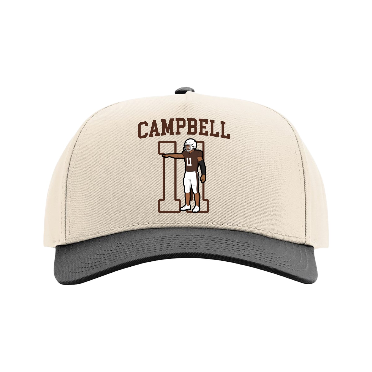 Full Fabric Five-Panel Champ Cap