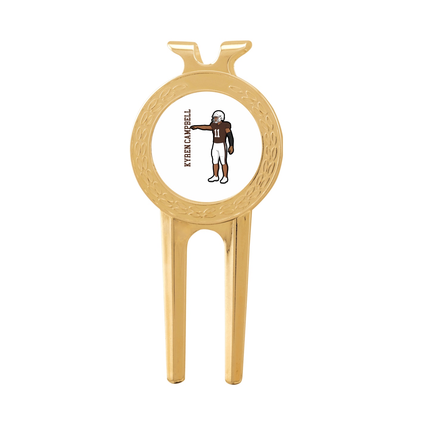 Divot Tool with Ball Marker — Name Vertical in Classic