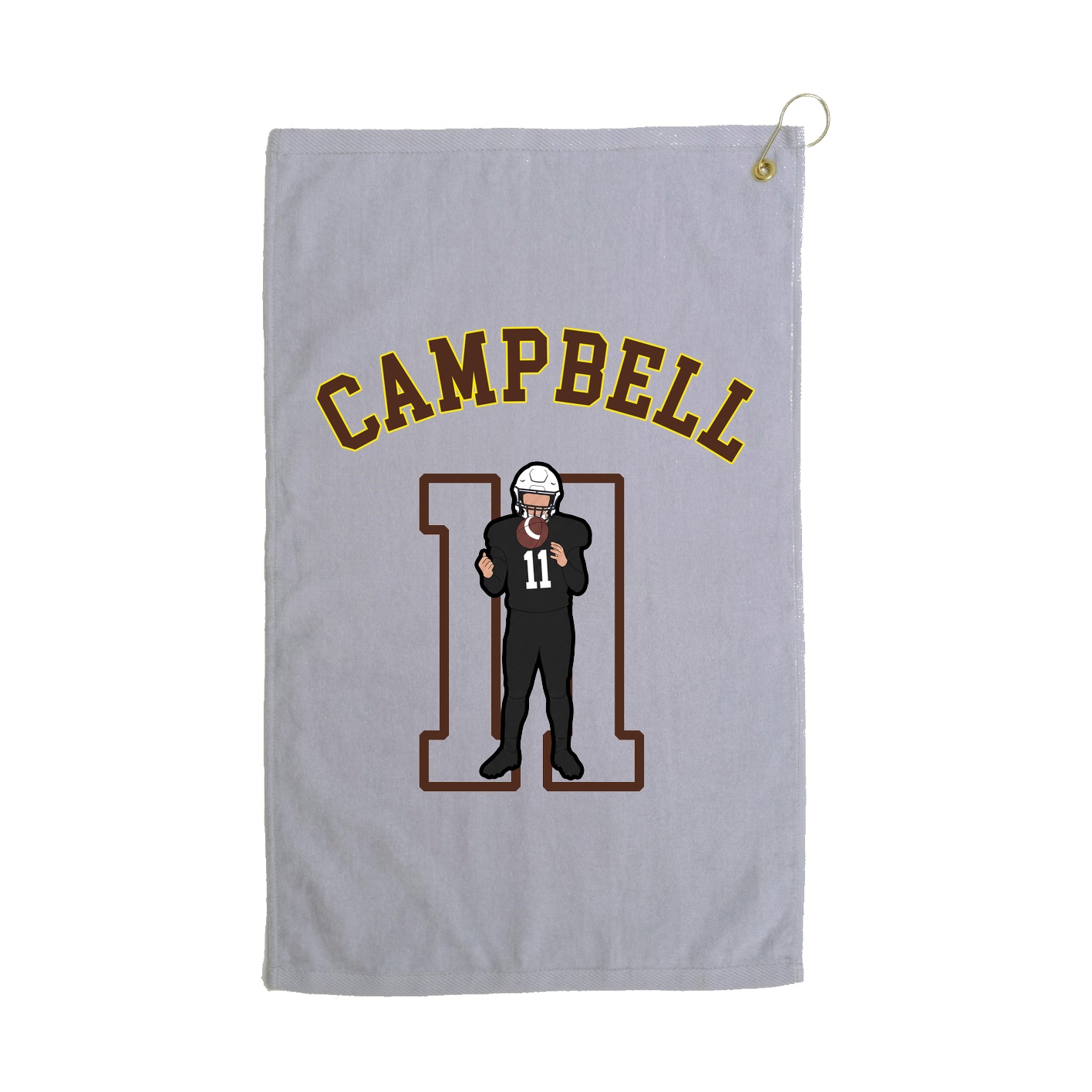 Golf Towel — Shirsey Arch in Grey
