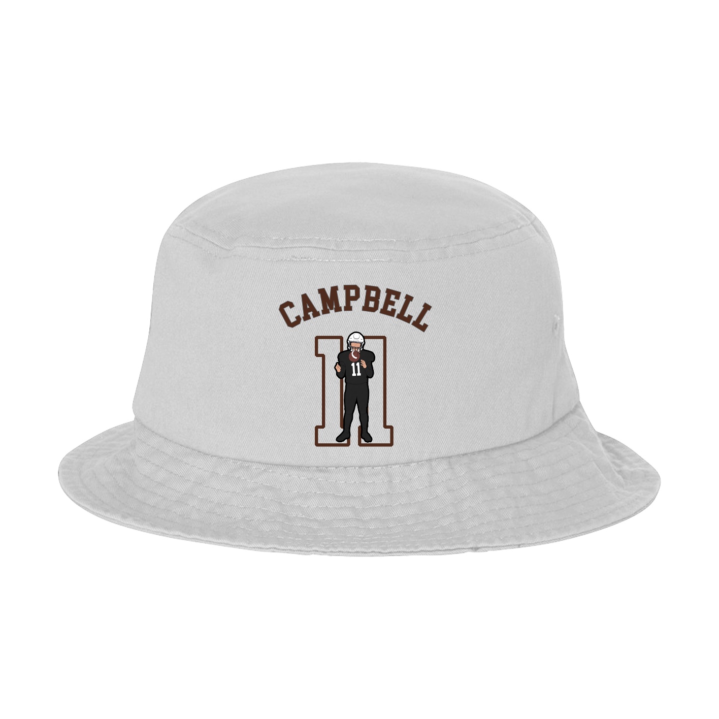 Bucket Cap — Shirsey Arch in White