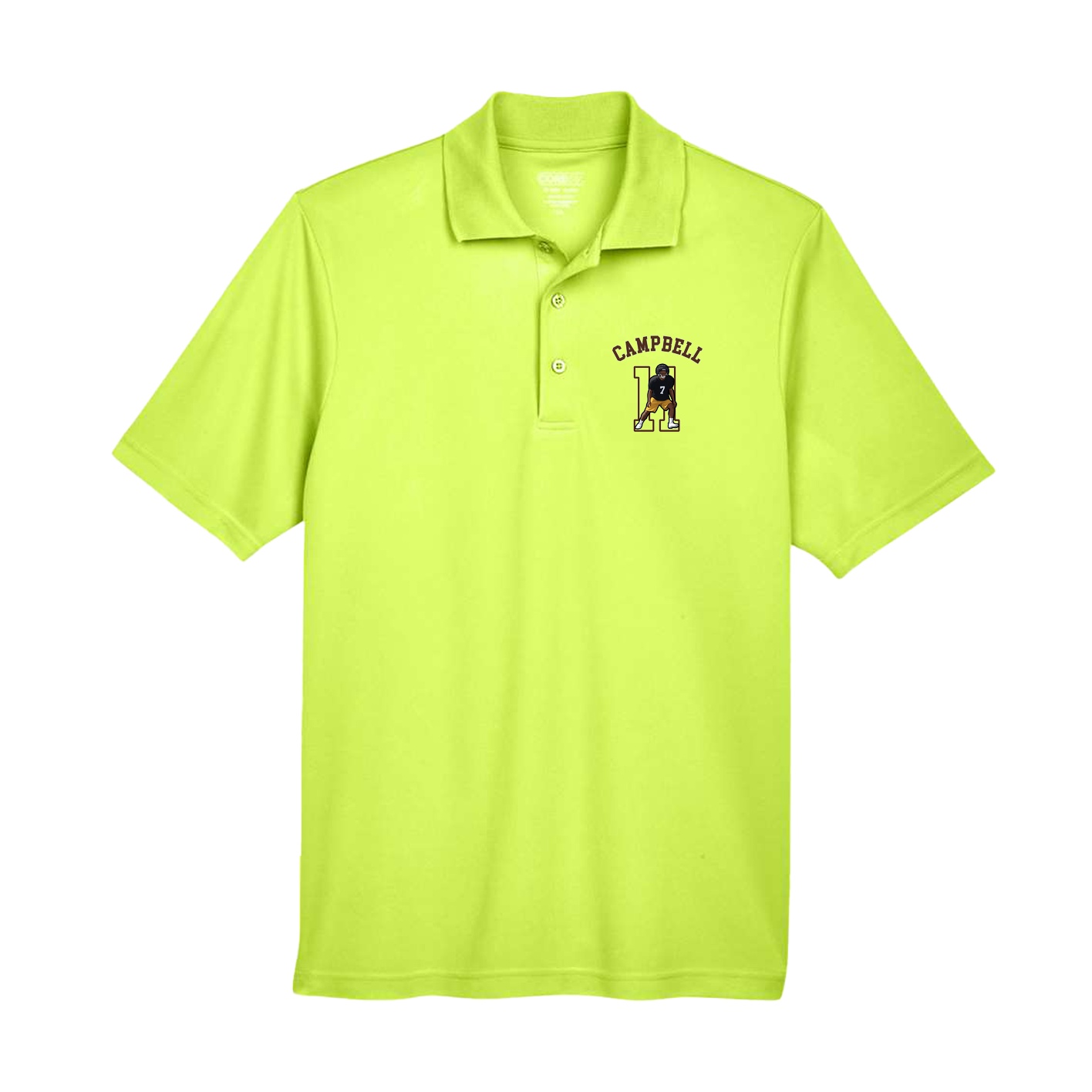 Performance Polo — Shirsey Arch in Yellow
