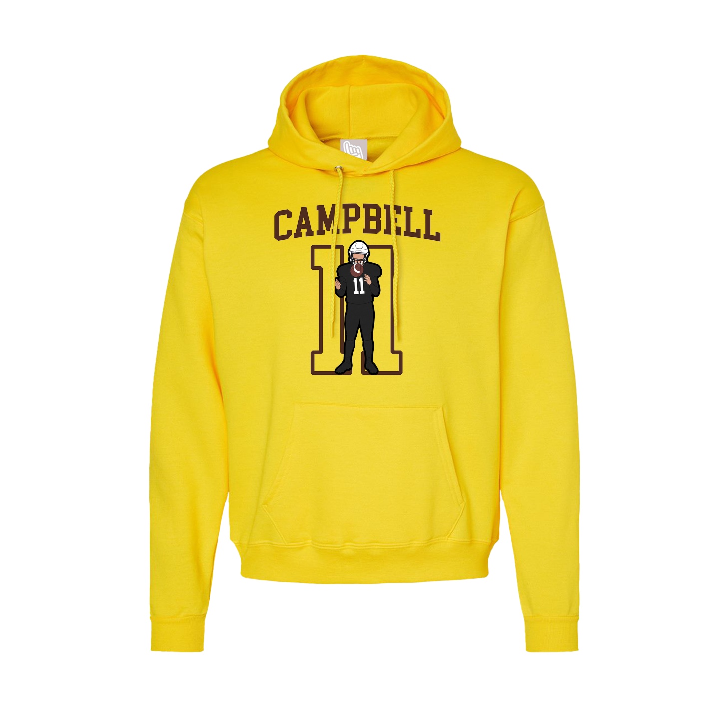 Hoodie — Shirsey in Yellow