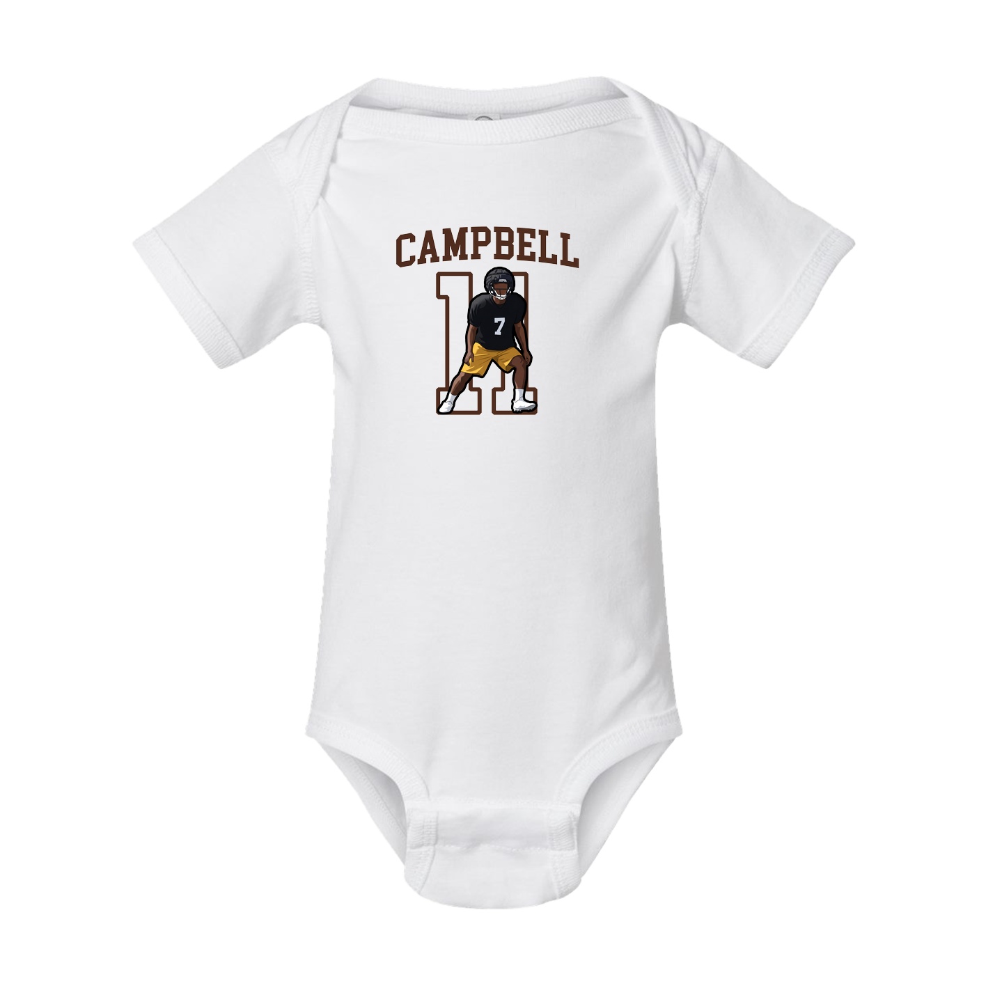 Baby Onesie — Shirsey in White
