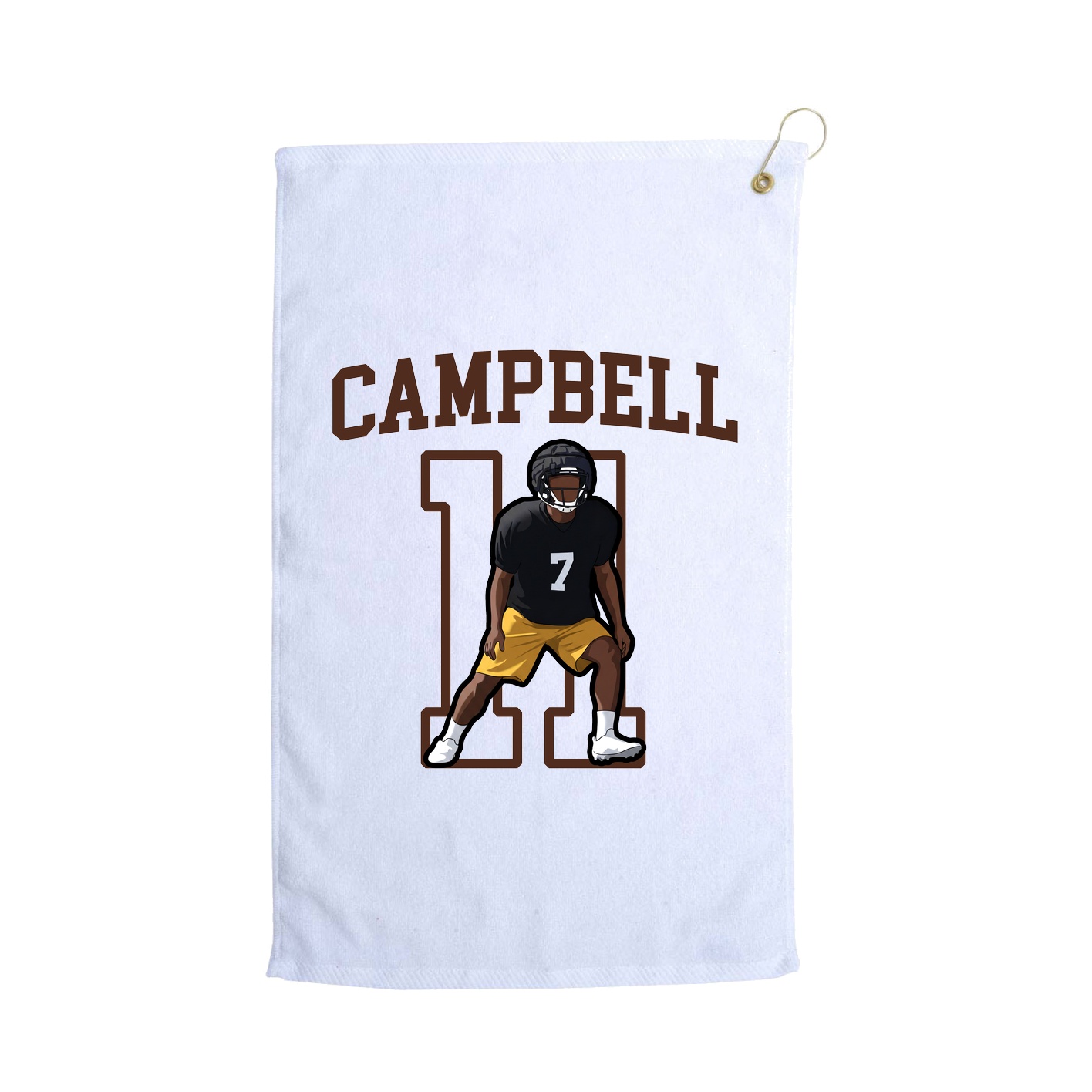 Golf Towel — Shirsey in White