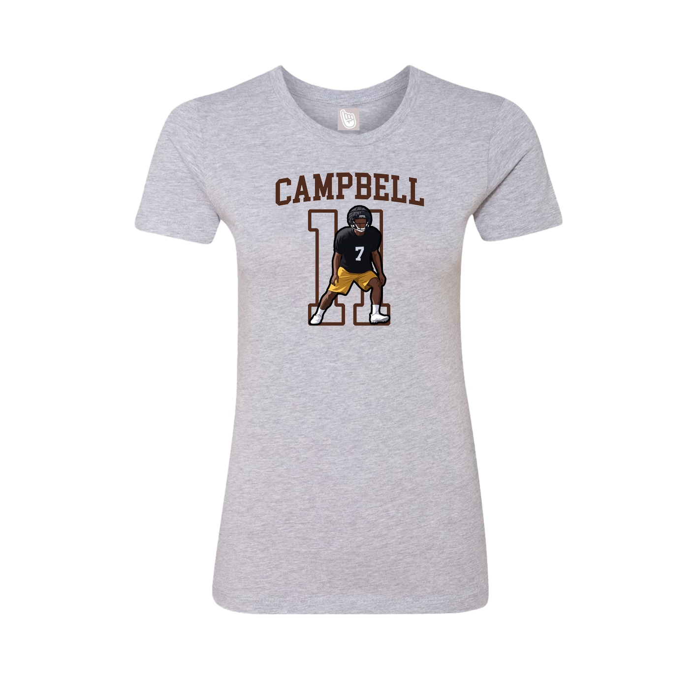 Fitted Women's Tee — Shirsey in Grey
