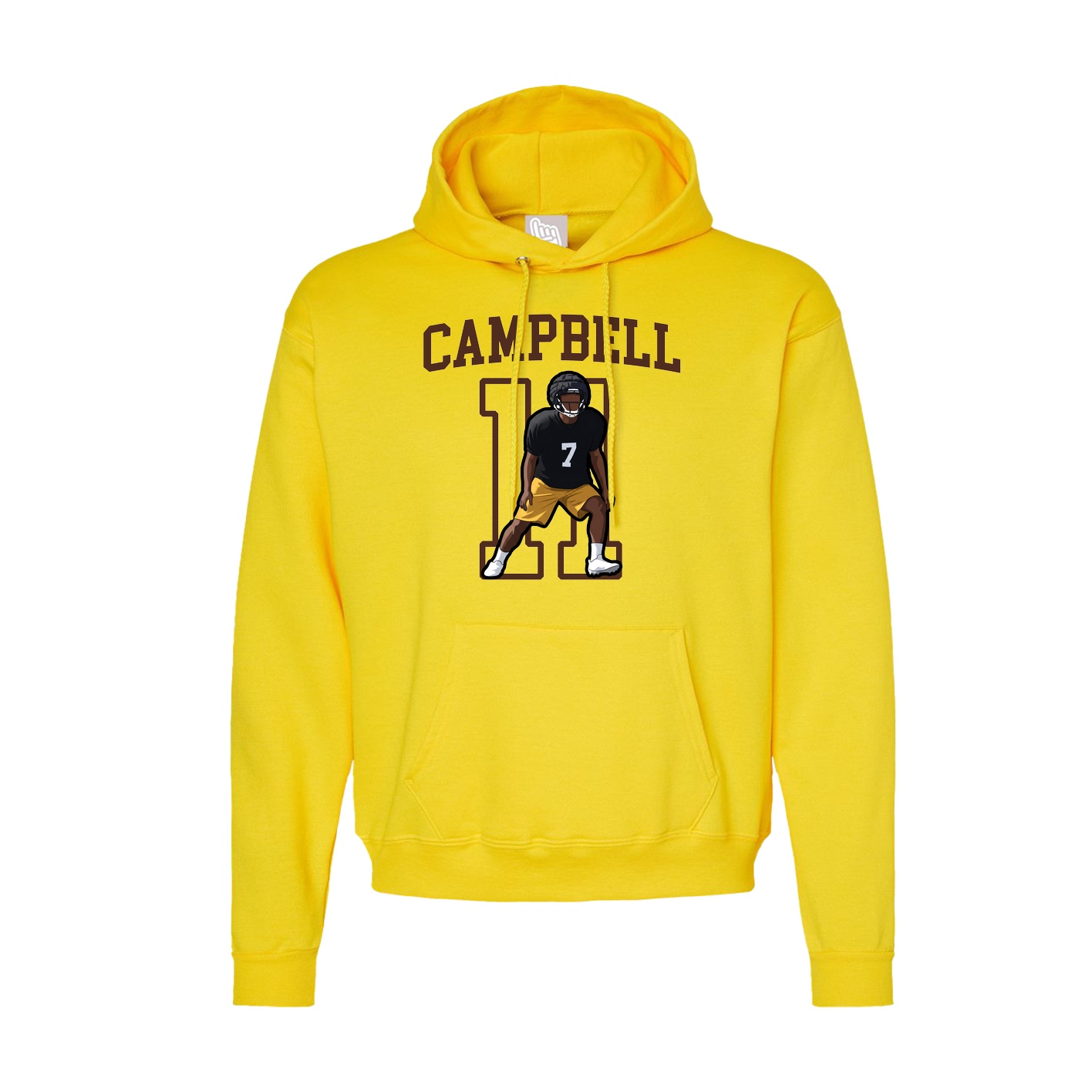 Hoodie — Shirsey in Yellow