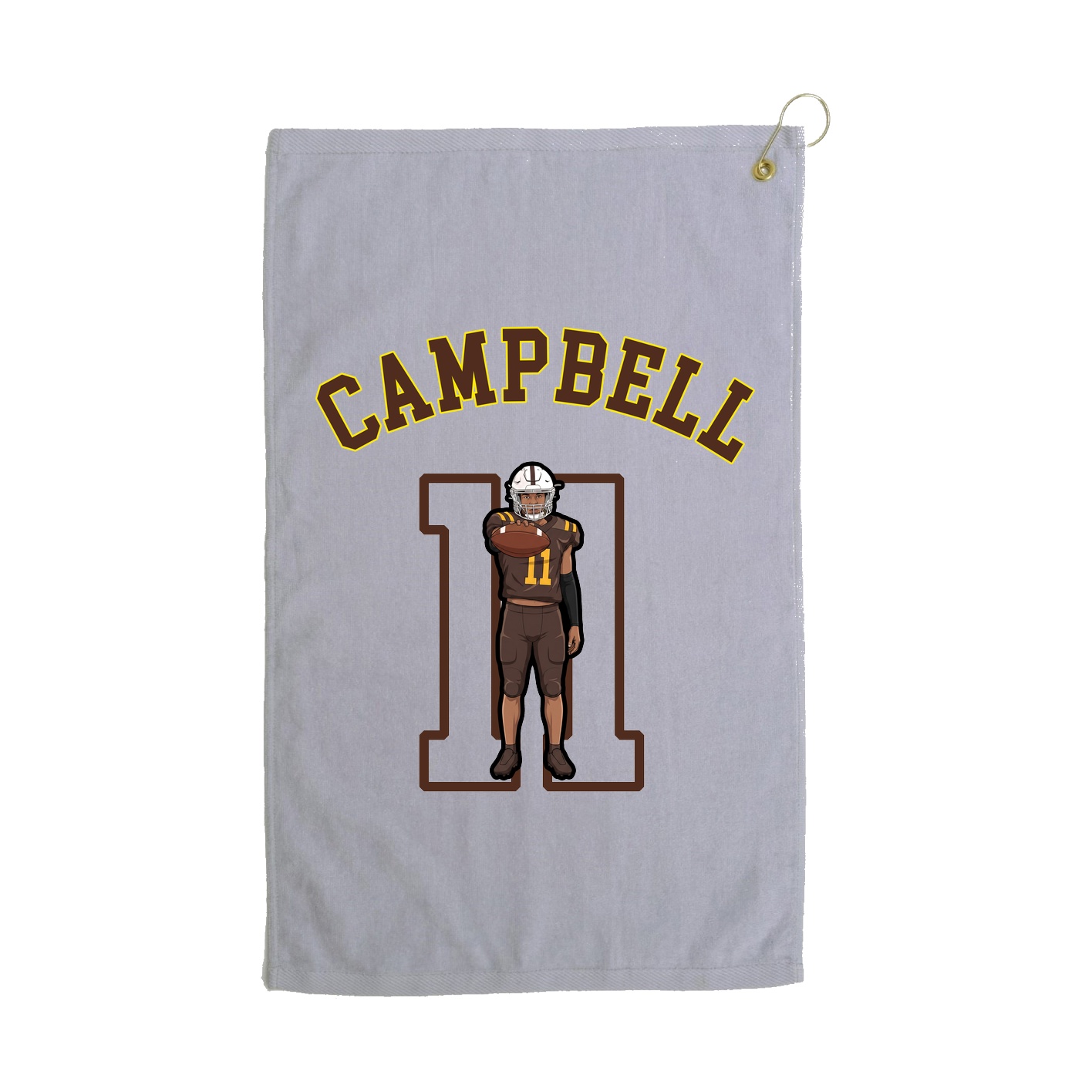 Golf Towel — Shirsey Arch in Grey