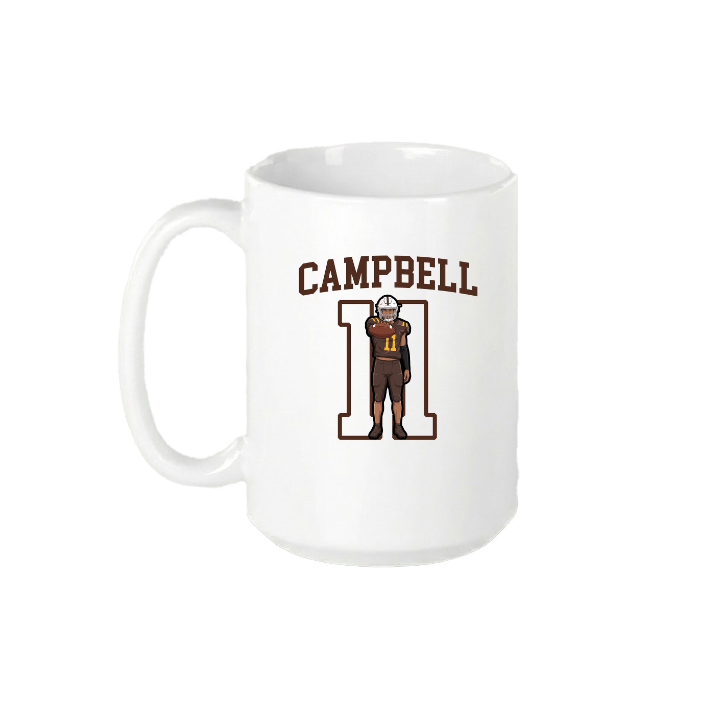 15oz Coffee Mug — Shirsey in White
