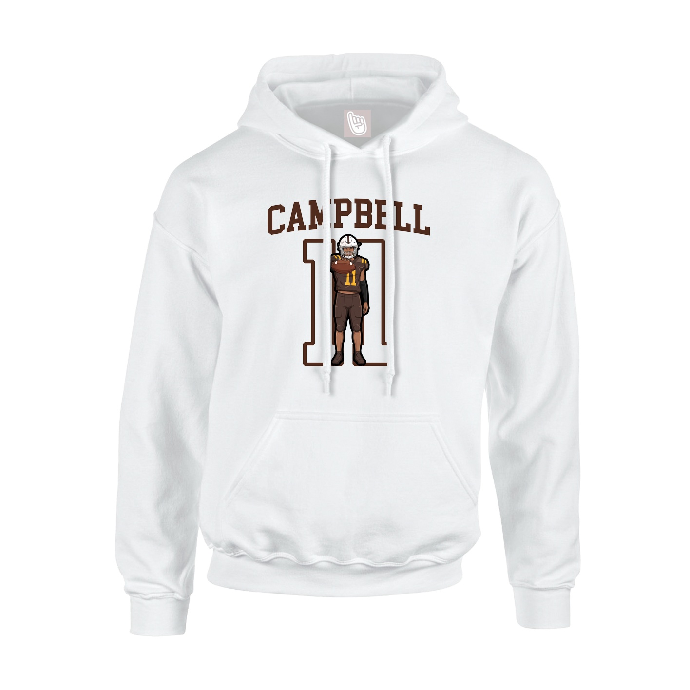 Youth Hoodie — Shirsey in White
