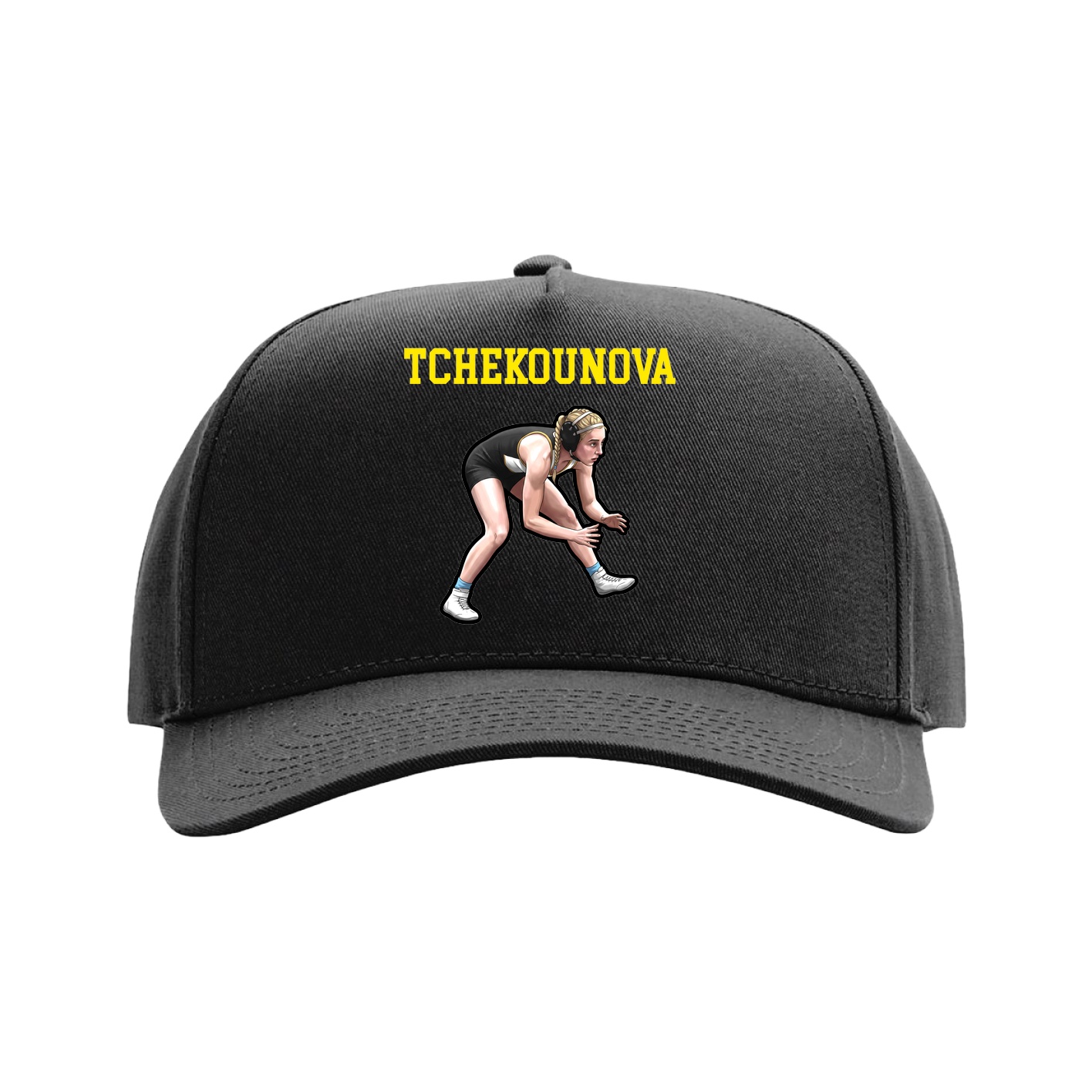 Full Fabric Five-Panel Champ Cap