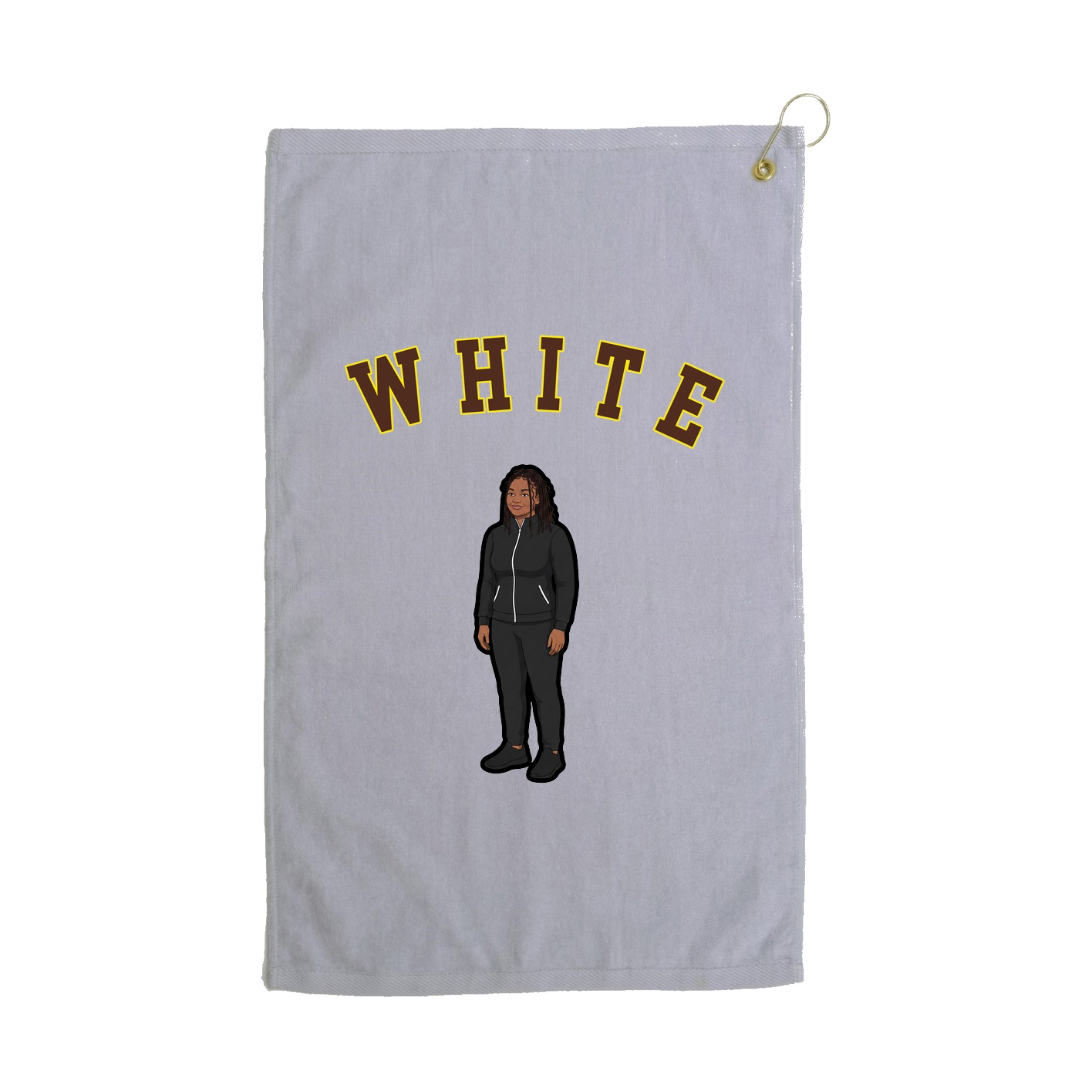 Golf Towel — Shirsey Arch in Grey