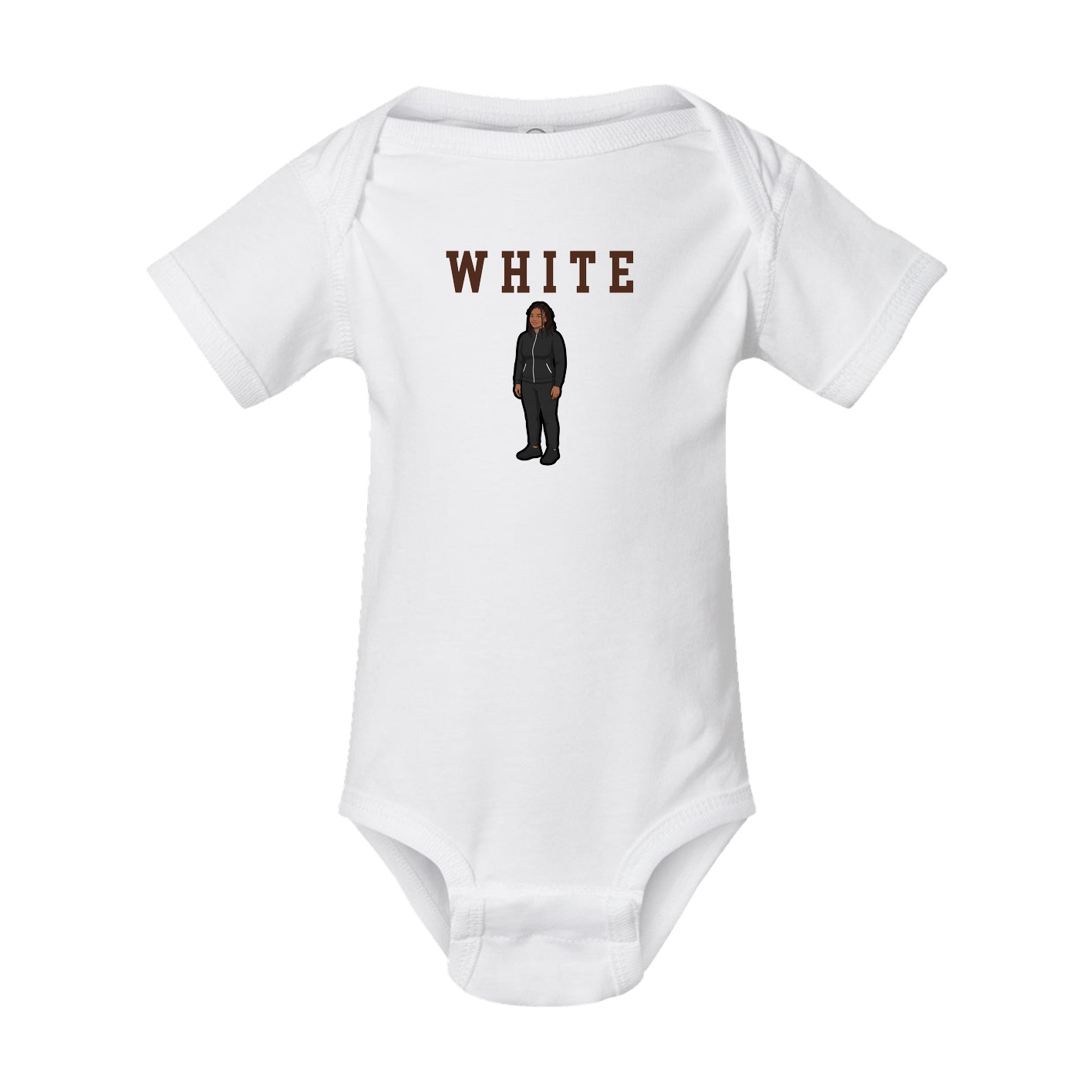 Baby Onesie — Shirsey in White