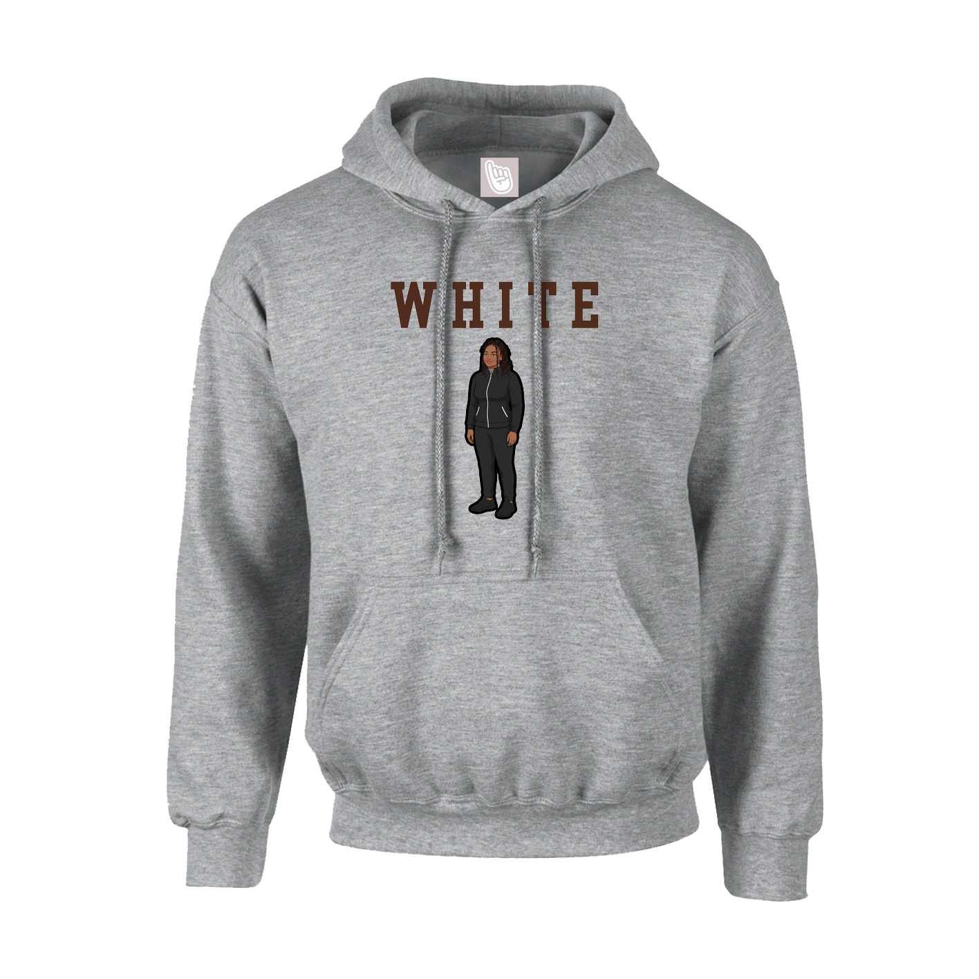 Youth Hoodie — Shirsey in Grey