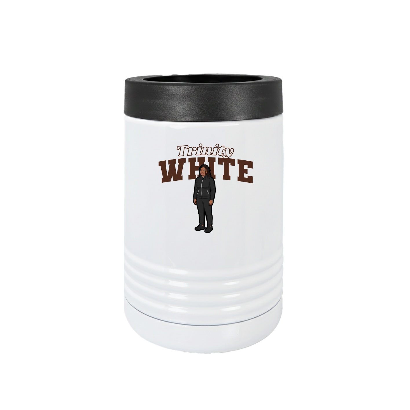 Beverage Holder — Name Arch in White