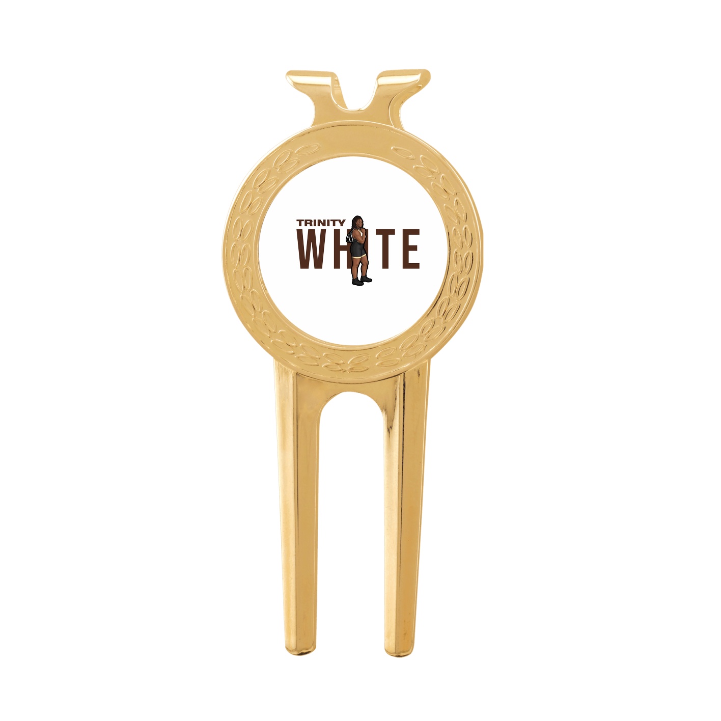 Divot Tool with Ball Marker — Player Name in Classic