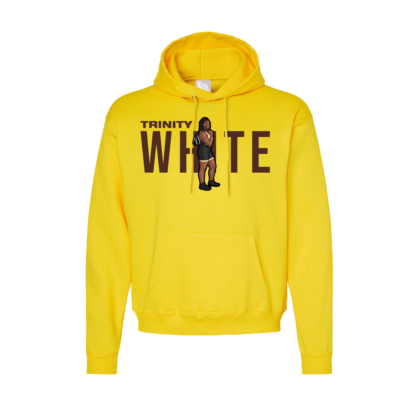 Hoodie — Player Name in Yellow