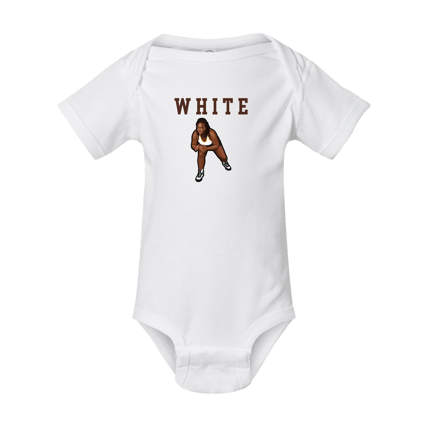 Baby Onesie — Shirsey in White