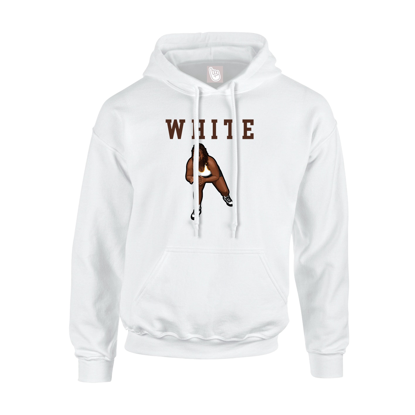Youth Hoodie — Shirsey in White
