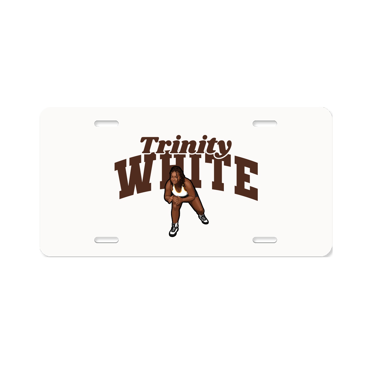 License Plate — Signature Arch in Classic