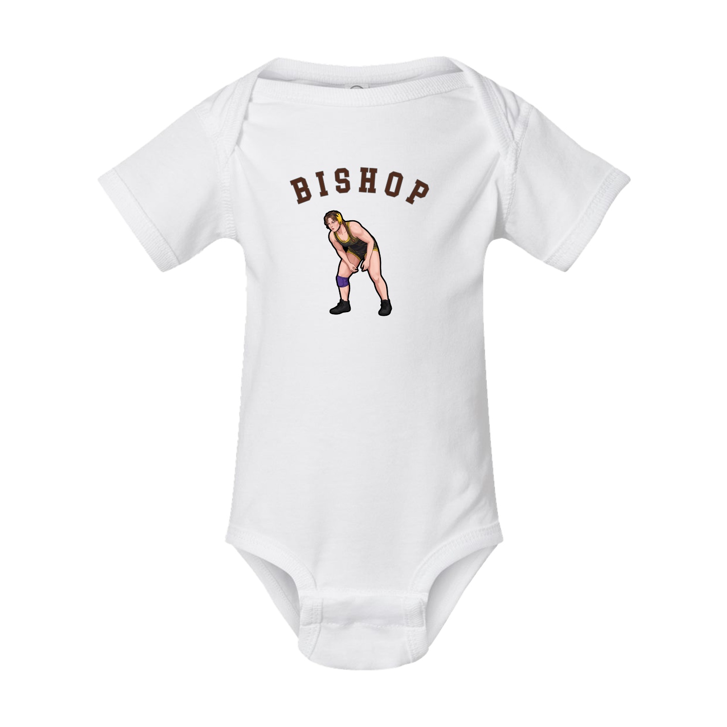 Baby Onesie — Shirsey Arch in White