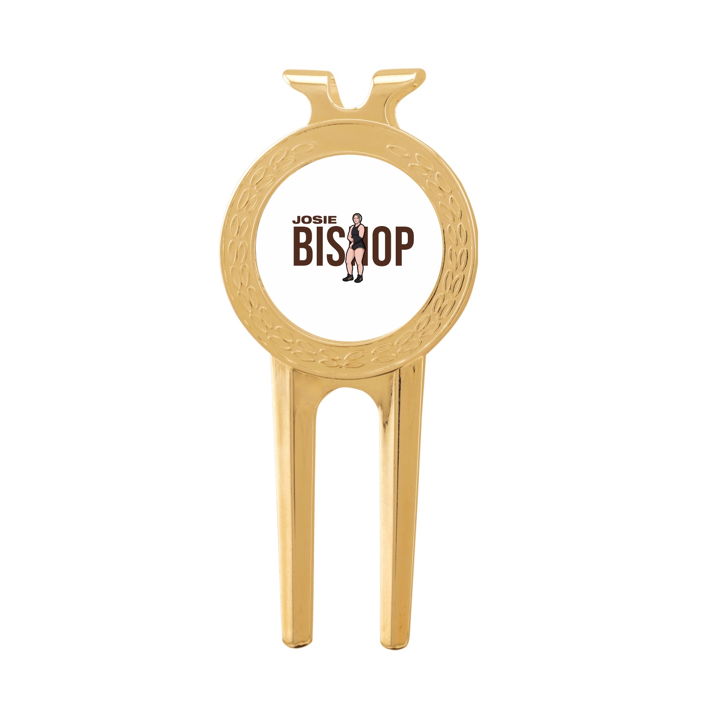 Divot Tool with Ball Marker — Player Name in Classic