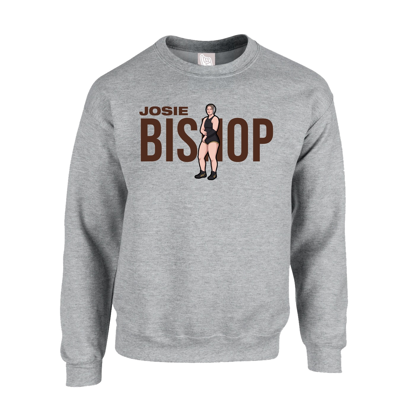 Fleece Crew — Player Name in Grey
