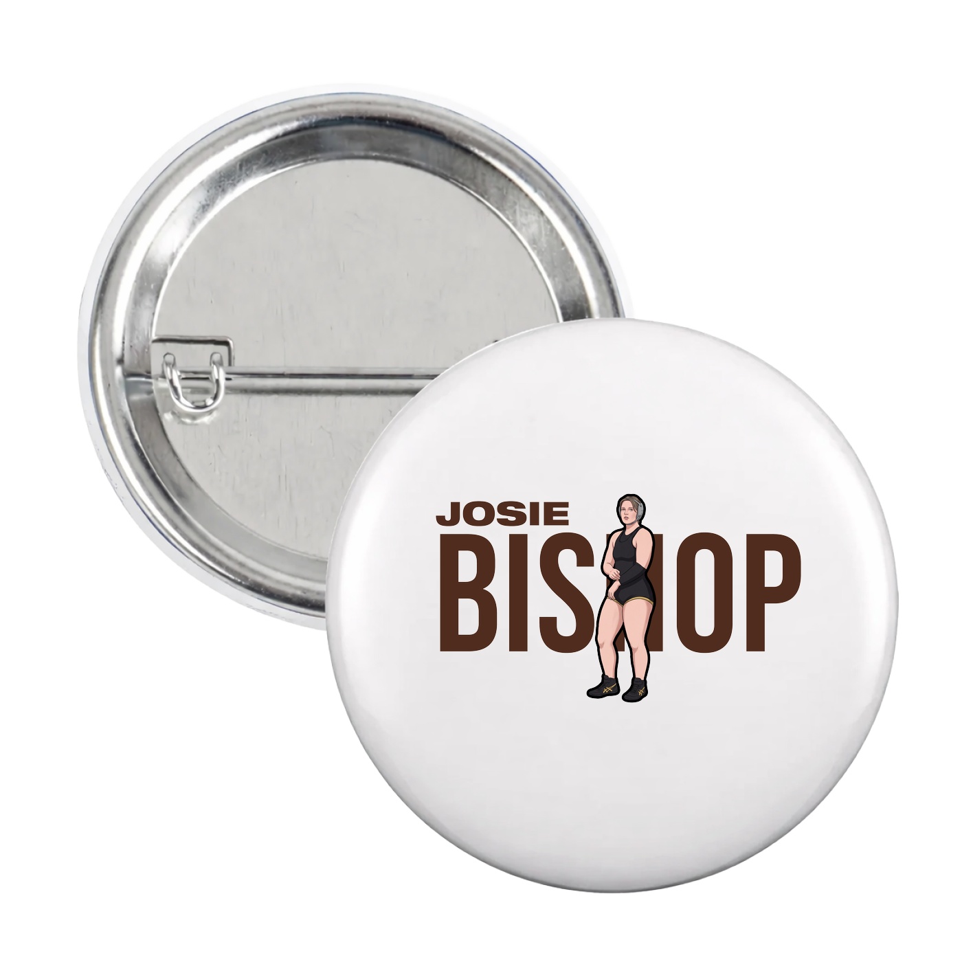 Game Day Button — Player Name in White