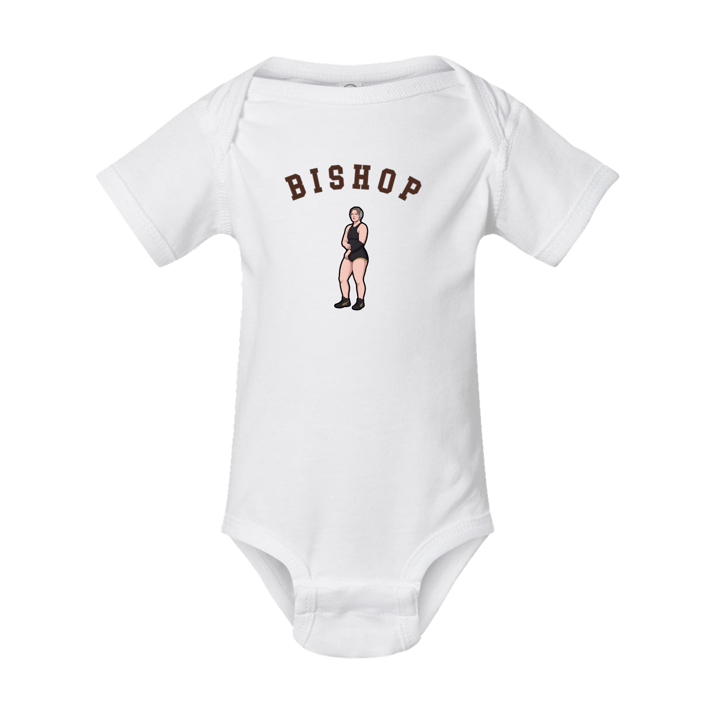 Baby Onesie — Shirsey Arch in White