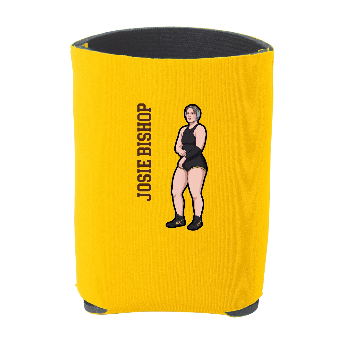 Can Holder — Name Vertical in Yellow