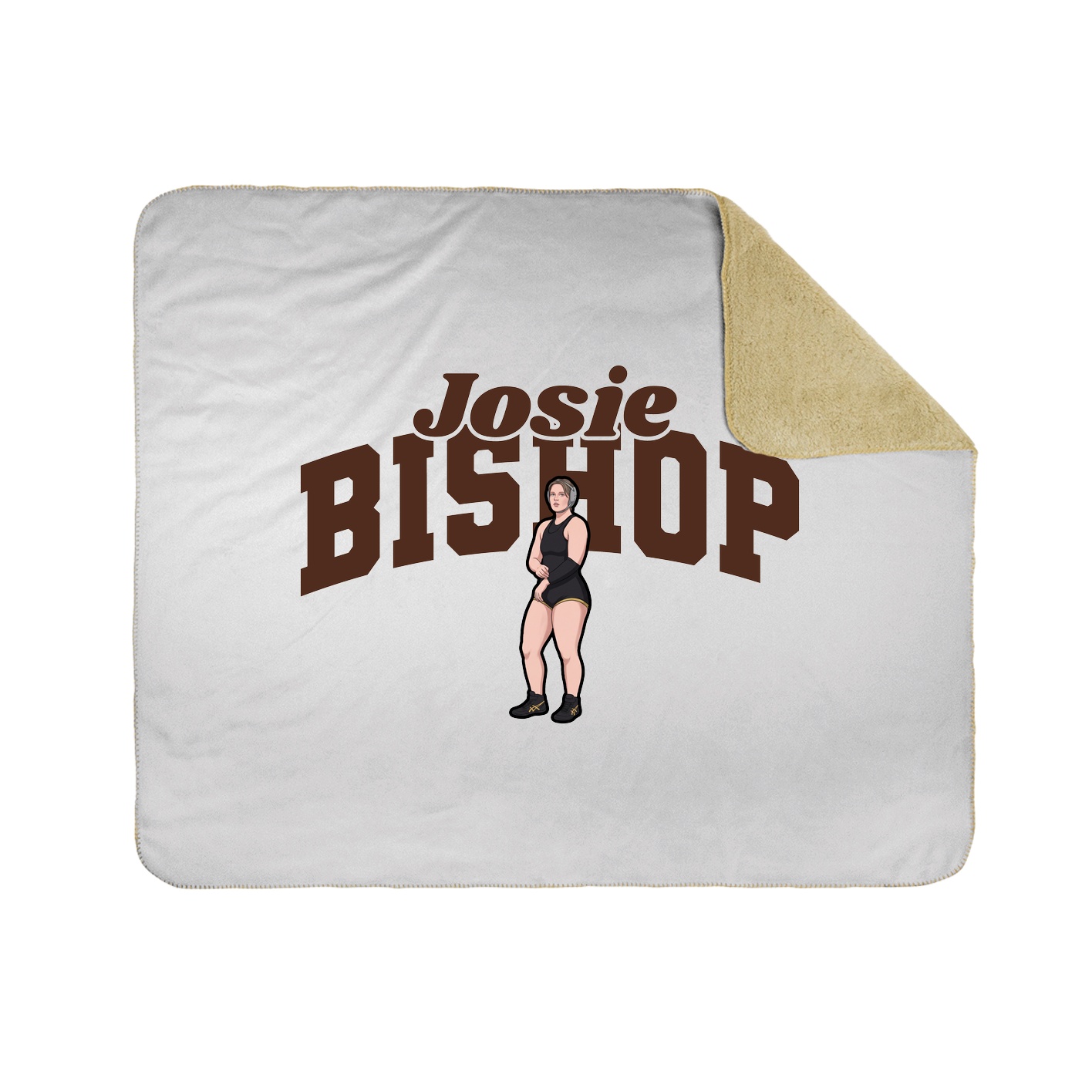 Throw Blanket — Signature Arch in White