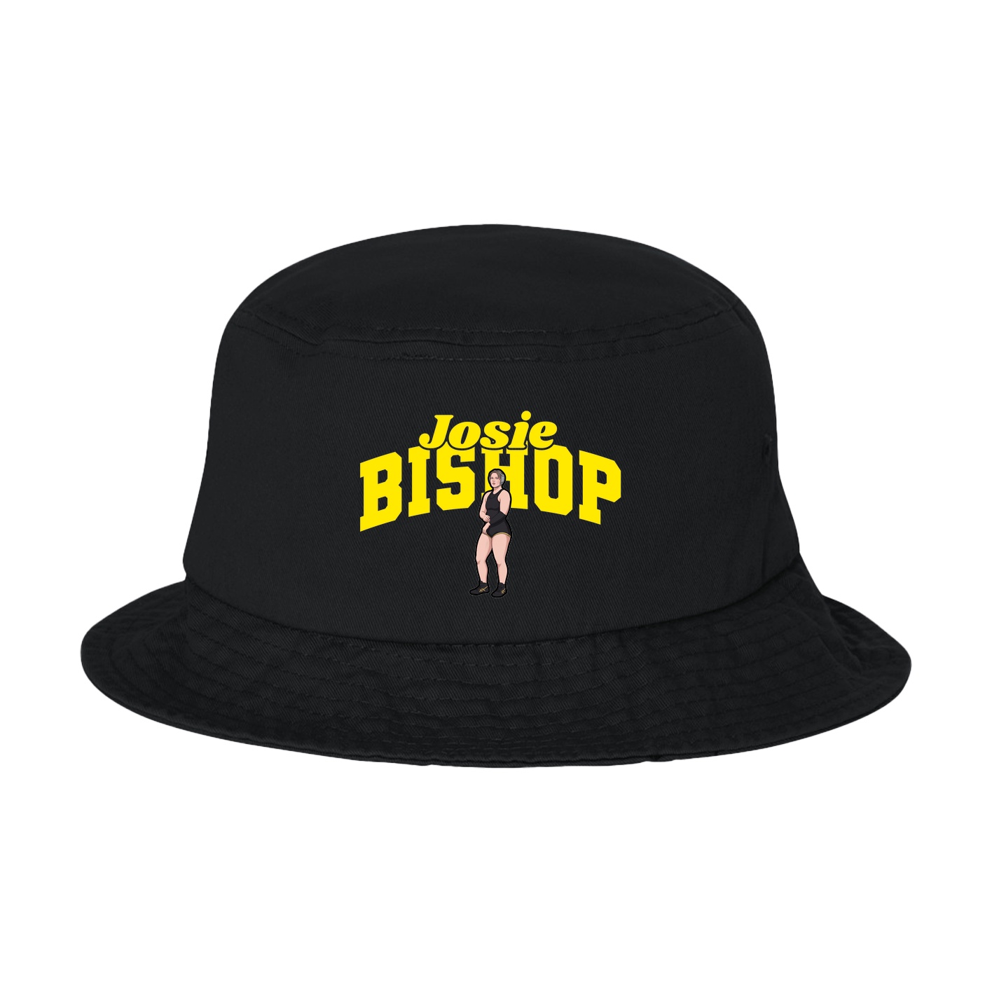 Bucket Cap — Signature Arch in Black