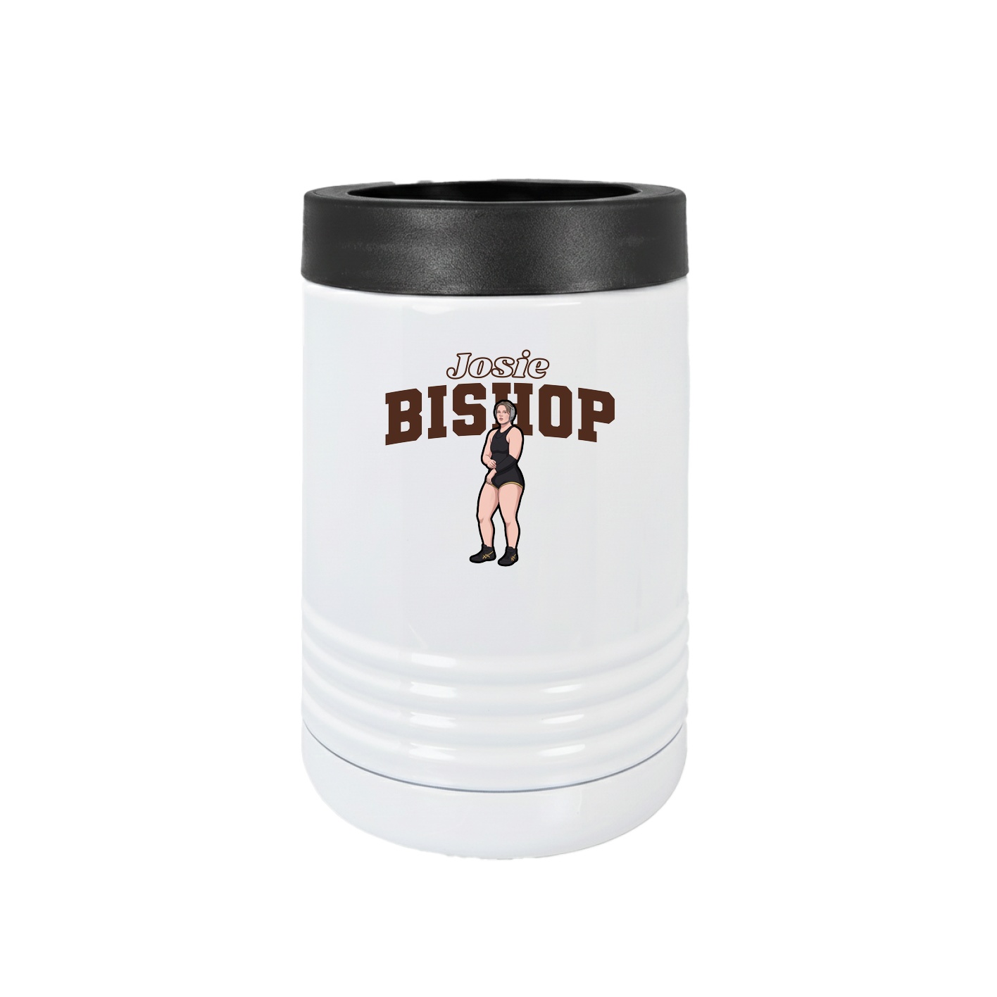 Beverage Holder — Name Arch in White